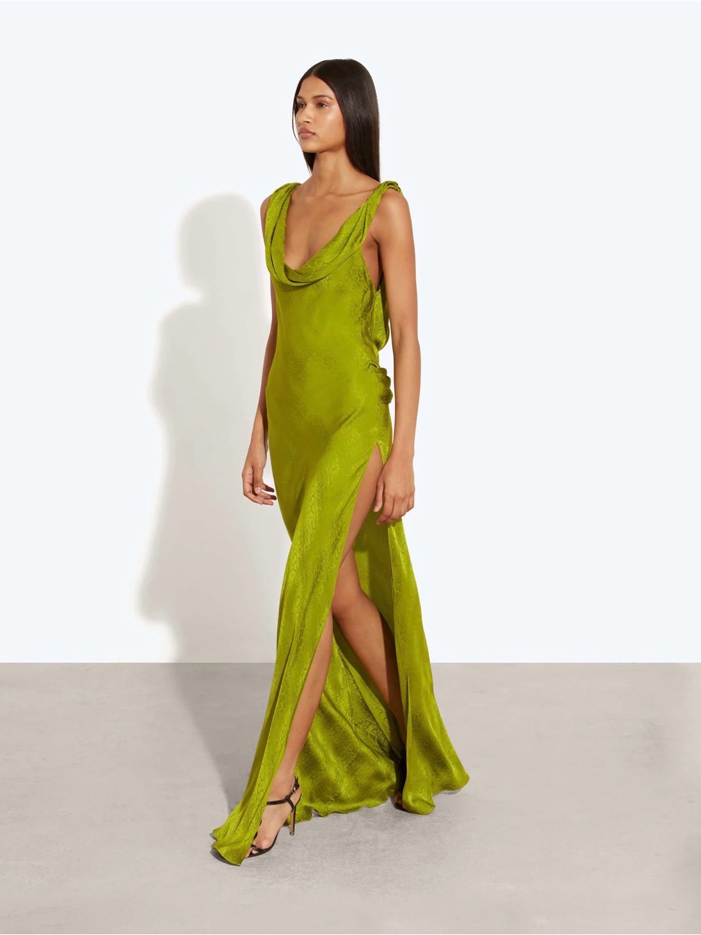Rat & Boa Navarra Dress Lime — image 3 of 5